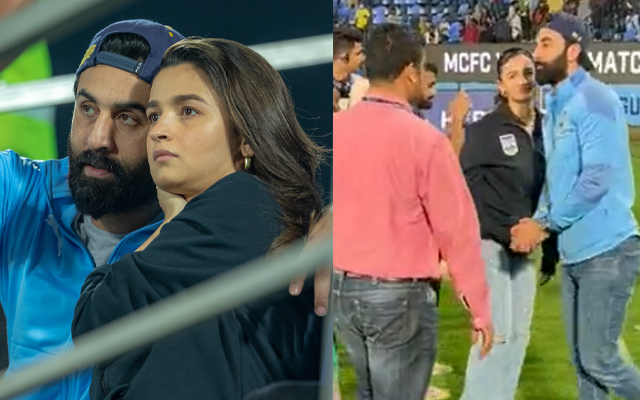  Watch: Ranbir Kapoor and Alia Bhatt support Mumbai City FC during their game against Kerala Blasters