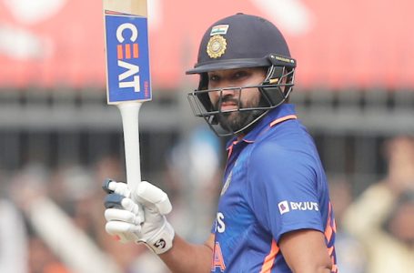 Rohit Sharma schools broadcaster over ‘century after three years’ remark