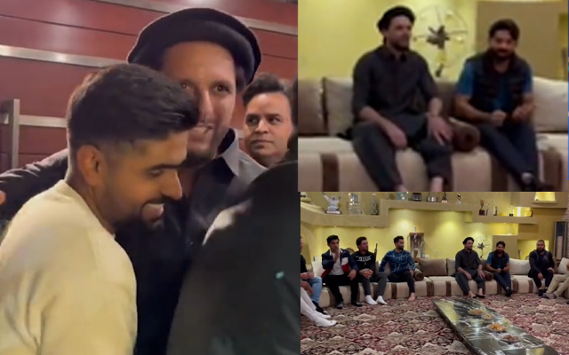  Watch: Shahid Afridi hosts Pakistan Cricket Team for dinner on the eve of first ODI against New Zealand