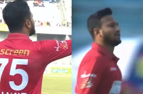 Watch: Shakib Al Hasan barges on to field to confront umpires in Bangladesh Premier League