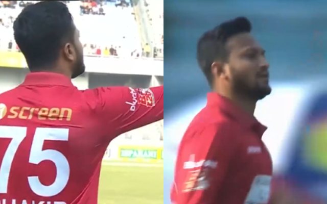  Watch: Shakib Al Hasan barges on to field to confront umpires in Bangladesh Premier League