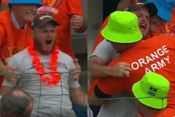  Watch: Sunrisers Eastern Cape fan celebrates wildly after taking stunning one-handed catch in SA20 2023