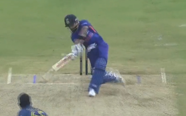  Watch: Virat Kohli plays helicopter shot in third ODI against Sri Lanka