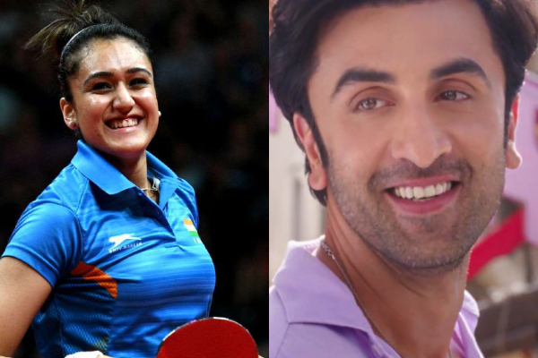  Indian Table Tennis star Manika Batra in awe after meeting Ranbir Kapoor