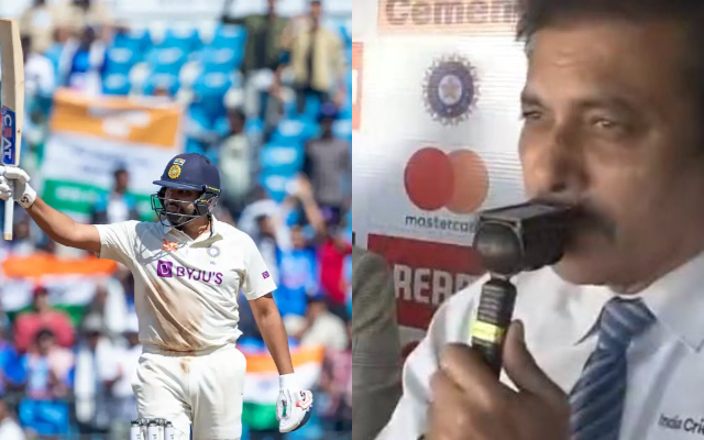  Ravi Shastri explains how Rohit Sharma brought up his Test ton against Australia