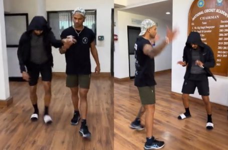 Watch: Shreyas Iyer snatches Shikhar Dhawan’s phone, duo breaks into dance on ‘Calm Down’