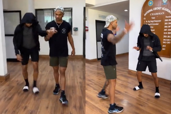  Watch: Shreyas Iyer snatches Shikhar Dhawan’s phone, duo breaks into dance on ‘Calm Down’