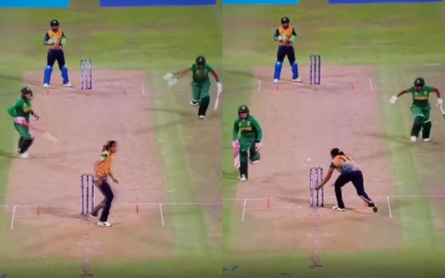  Watch: South Africa batters escape run-out as Sri Lanka make a meal of easy dismissal