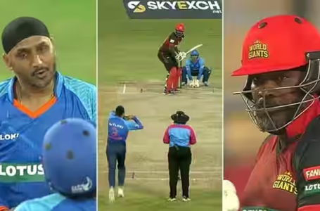 Watch: Harbhajan Singh replicates Shane Warne’s ‘Ball of the century’ to dismiss Chris Gayle during Legends League Cricket