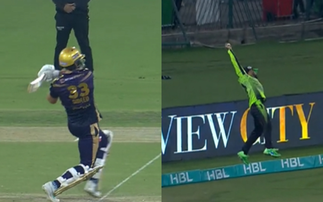  Watch: Sikandar Raza’s brilliant efforts saves a six for his team during PSL 8