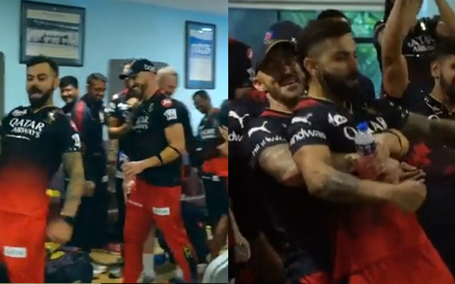  ‘Abey pehli match hi toh jeete hai’ – Fans react as Bangalore players celebrate after winning their first match against Mumbai