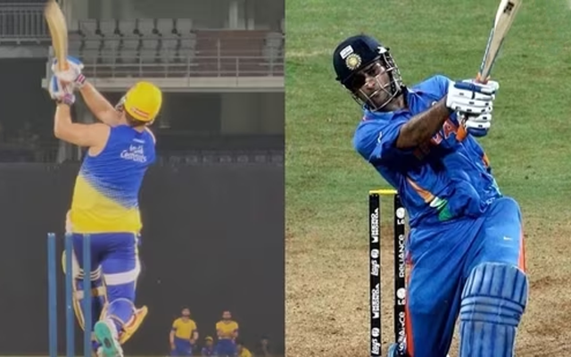  WATCH: MS Dhoni recreates 2011 World Cup-winning six in the practice session of Indian T20 League