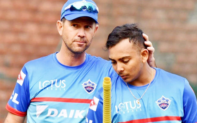  Ricky Ponting points out the reasons behind Prithvi Shaw’s failure with the bat in IPL 2023
