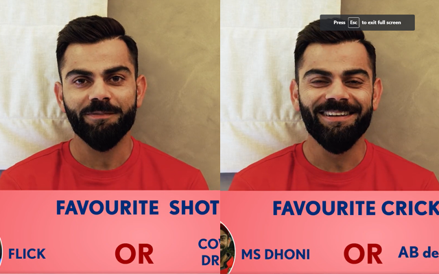  WATCH: ABD or MSD, cover drive or flick, weights or cardio – Virat Kohli’s bold picks in interview during Indian Premier League 2023