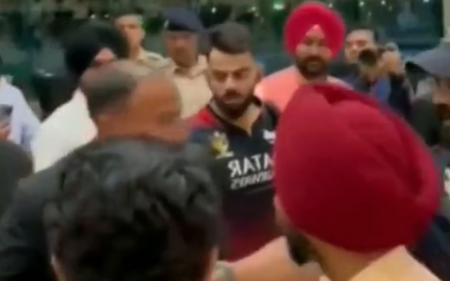  Watch: Virat Kohli rescues fan from security officials, netizens heap praise for heartwarming gesture