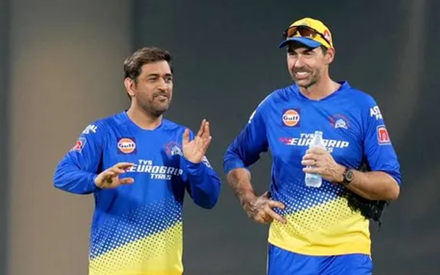  CSK head coach Stephen Fleming drops crucial MS Dhoni injury update after CSK vs RR clash