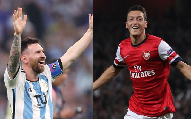  Mesut Ozil chooses Lionel Messi as ‘Greatest of All Time’ over his ex-teammate Cristiano Ronaldo