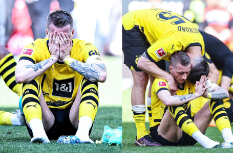 ‘Bhai tu better team deserve karta hai’ – Fans react as Marco Reus was in tears after narrowly missing out on Bundesliga title on final machday