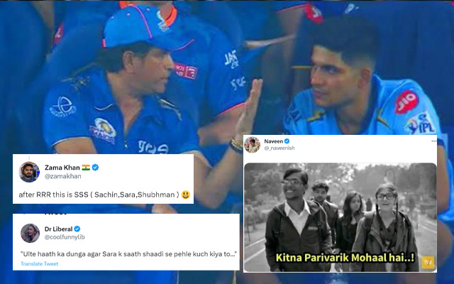 Toh Yeh Shaadi Pakki Samjhe Fans React As Image Of Sachin Tendulkar Having Intense Chat