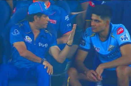 ‘Toh yeh shaadi pakki samjhe?’ – Fans react as image of Sachin Tendulkar having intense chat with Shubman Gill during IPL Qualifier 2 goes viral