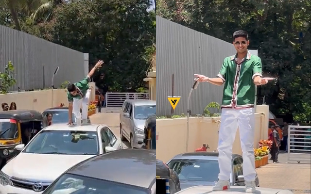  ‘Bhaisab ye kis line me aa gaye aap’ – Twitter reacts as Shubman Gill swings into action atop cars as Indian Spider-Man at movie trailer launch