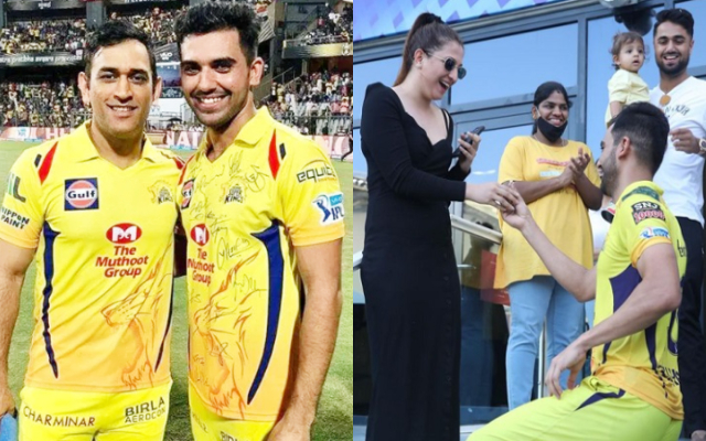  ‘He asked me to propose before Playoffs’ – Deepak Chahar opens up on MS Dhoni’s role in timing proposal for his wife