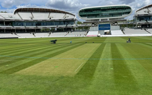  ‘Isko Bazzball wale chilwa denge’ – Fans react to viral image of ‘Green’ Lord’s pitch ahead of 2nd Test in Ashes 2023