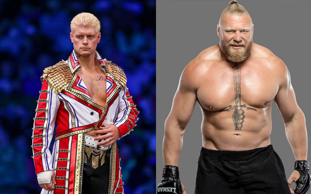  Cody Rhodes set to face Brock Lesnar in rare stipulation match at WWE Summer Slam