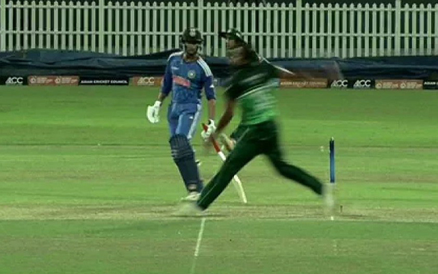  ‘Kya cheating hai bhai’ – Fans react as India’s Sai Sudarshan was given out by third umpire against Pakistan in Emerging Asia Cup 2023 final