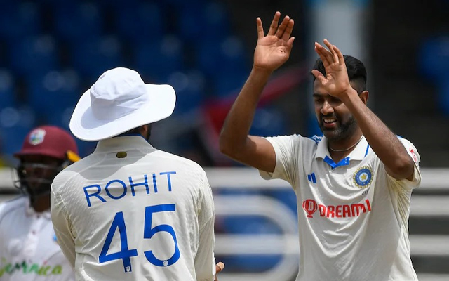  WATCH: Ravichandran Ashwin cleans up West Indies skipper Kraig Braithwaite with peach of a delivery in second Test