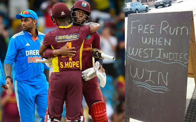  West Indies respond to ‘Free rum and on WI win’ offer on Twitter