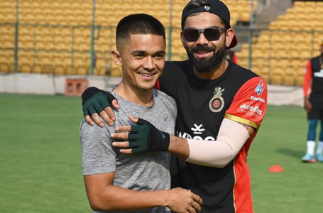 ‘We share a lot of laughter’- Sunil Chhetri opens up about his relationship with Virat Kohli