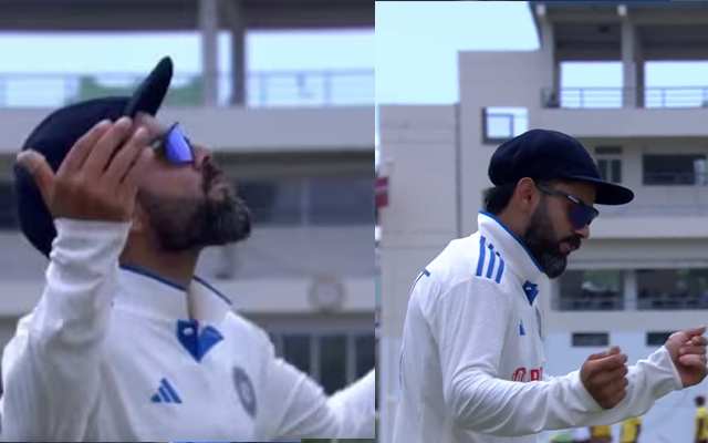  WATCH: Virat Kohli shows his dancing moves during innings break of 1st Test match against West Indies