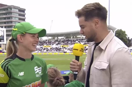 WATCH: Chris Hughes calls Maitlan Brown ‘A little Barbie’ during The Hundred interview
