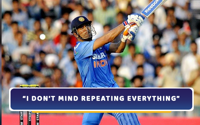 MS Dhoni Most Inspirational Quotes