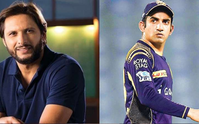  ‘He was was one of the best…’ – Shahid Afridi praises Gautam Gambhir for his impeccable timing of cricket ball
