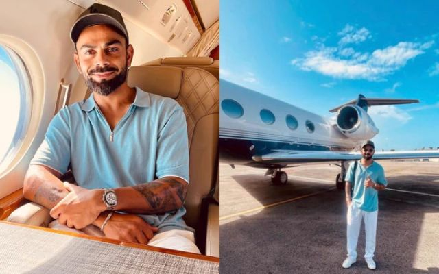  Global air charter services arrange special charter flight for Virat Kohli from West Indies to India