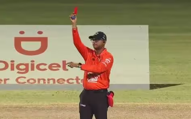  Watch! Sunil Narine becomes the first cricketer to be shown red card in CPL 2023