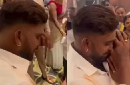 WATCH: LPL 2023 winner Wanindu Hasaranga breaks down in tears at his sister’s wedding