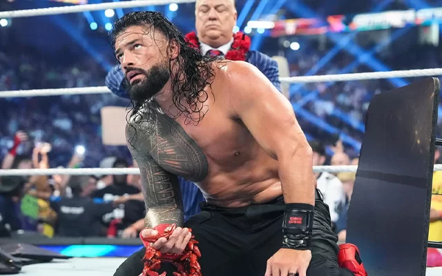 WATCH: Jey Uso injures Roman Reigns in Summer Slam 2023