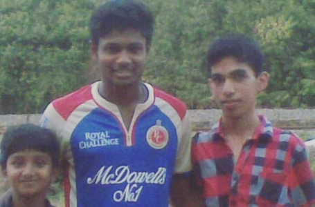 ‘Humare saath haath mila lo, agla World Cup kheloge’ – Fans react as Sanju Samson’s old photo in RCB practice kit surface