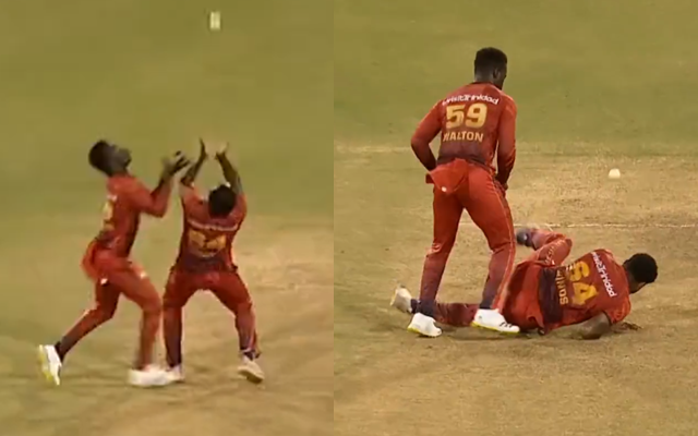  WATCH: Hilarious mix-up hands Odean Smith reprieve during Qualifier 1 of CPL 2023