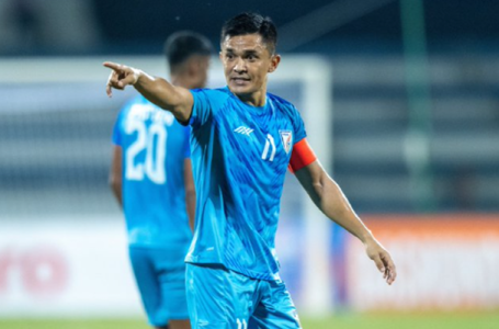 Sunil Chhetri leads India to beat Bangladesh by 1-0 in Asian Games 2023