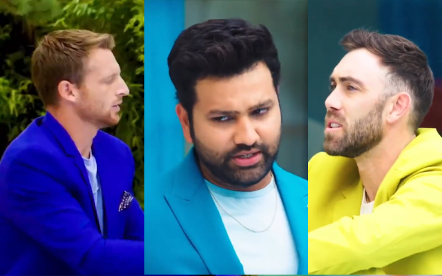  WATCH: Rohit Sharma, Jos Buttler, and Glenn Maxwell take part in fun rapid fire for brand campaign