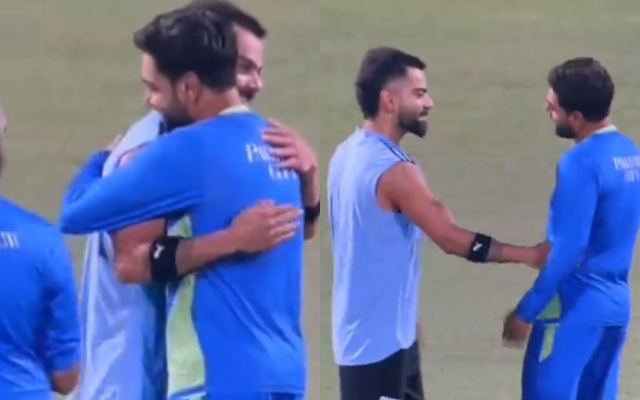  ‘This reaction says it all’- Fans react to Virat Kohli and Haris Rauf crossing paths ahead of Ind-Pak clash in Asia Cup 2023