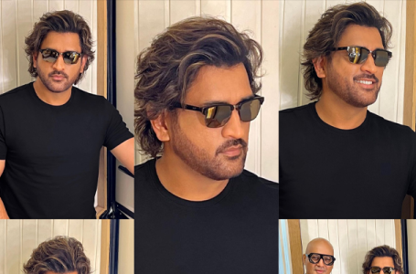 ‘South ka superstar’ – Fans react as MS Dhoni flaunts his new hairstyle, pictures go viral