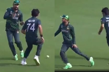WATCH: Pakistan team’s hilarious fielding against Australia in ODI World Cup 2023 warm up match