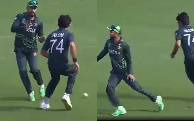  WATCH: Pakistan team’s hilarious fielding against Australia in ODI World Cup 2023 warm up match