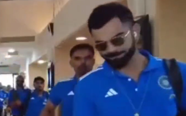  WATCH: Virat Kohli arrives in Ahmedabad for match against Pakistan in ODI World Cup 2023