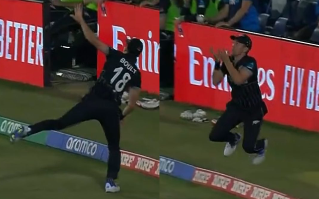  WATCH: Trent Boult’s terrific catch at boundary line to dismiss Bas de Leede in NZ vs NED 2023 ODI World Cup